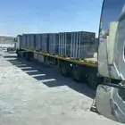 يوجدتريله سطحات للنقل لاي اتجاه داخل المملكة