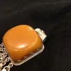 تعليقة فضة استرليني مختومة 925 و ساندلوس مسكي