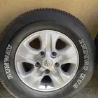 جنوط وكفرات لاندكروزر 1998 2007 كفرات جديده مقاس 17