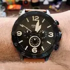 للبيع ساعة فوسيل نيت  حجم كبير  Fossil Nate