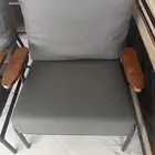 كراسي مكتبية جلد مع الخشب