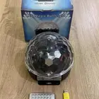 كره الإضاءة الدوارة LED Magic Ball Light موديلLED-60 مستخدم