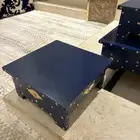 طاولات خشب لون كحلي