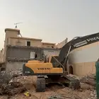 هدم المباني في جميع انحاء الرياض