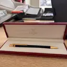 قلم كارتير فاندوم فر اسود بذهبي