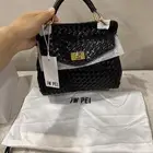 - حقيبة JW PEI أصليه سوداء جلد مقاس صغير