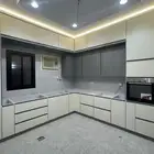 تفصيل مطبخ صاج المنيوم مودرن للسقف