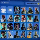 حساب فورت نايت 227 سكن