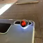 خاتم عقيق عين حمراء