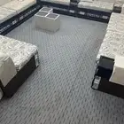 مجلس كامل مع السجاد الي تحتو نضيف