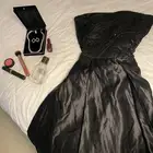 فستان اسود اوف شولدر