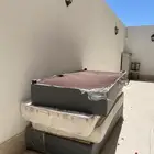 سرير للبيع مع فرش نضيفه جدا