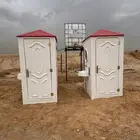 تجهيز مخيمات غرف خشب دوره مياه فايبر مظلات
