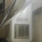 غطاء مكيف خارجى فبر جلاص شبك تيك طارد طيور