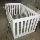 سرير اطفال بدون مرتبه بحالة طيبة جدا