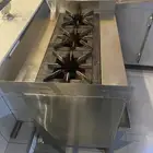 معدات مطعم فرن غاز مدخنة