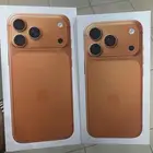 ايفون 17 بروماكس وآيفون 17برو. كلها 256. لون برتقالي