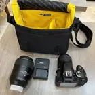 كاميرا نيكون D3300 مع عدسة ميكرو 105mm
