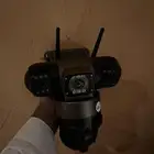 كاميرا شمسية رباعية العدسات   سهلة التركيب بدون كهرباء