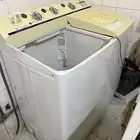 غسالتين وسراير حديد وخشب وطاوله للبيع