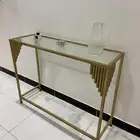 للبيع طاوله استقبال ذهبي