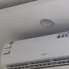 مكيف نظيف جدا  استخدام سنتين 24طن حار بارد