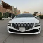جينيسس G80 موديل 2025 باللون الآبيض المطفي اروع لون