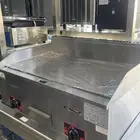 جريل استيل صاج برجر كهربائي معدات مطعم استيل