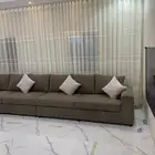 ستائر وباطرمة وتفصيل مجلس تنجيد كنب وجميع انواع الديكورات