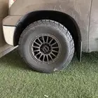 كفرات ودوايد حجريه 4 طقم جديد بجنوط ميثود مشروط وجديده