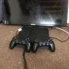بلاستيشن. مع شاشه. يدادت سليمه جاهز متكامل