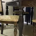 طقم سفرة طعام وواحدة لحالها