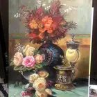 لوحة فنية ورود