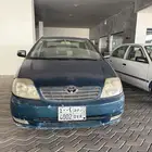 كورلا 2001 قير ماكينة عدلة مكيف شغال XLI فل
