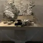 طقم دبش كامل مع غطاء اكريلك