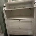 طاولة تغيير للأطفال مع درجين