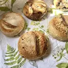 خبز صحي بالخميرة الطبيعية