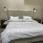 سرير نفرين بيج مع مرتبة مع لباد