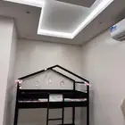 Bed Set and Bunker Bed with study Table