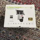 كاميرا مراقبة بالطاقة الشمسية 4K
