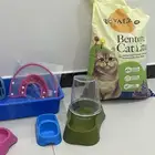 للبيع اكل قطط وقفص مستلزمات