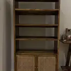 دولاب رفوف للكتب وللمدخل