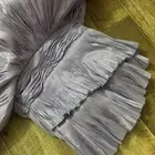 فستان زفاف طويل بنفسي