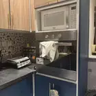 مطبخ ع حرف L بزاويه اضافيه صغيره