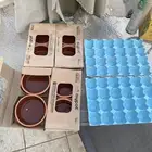 صحون فخار واطباق بيض بلاستك