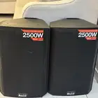 للبيع سماعتين alto 15 انش 2500 واط بنص السعر الجديد