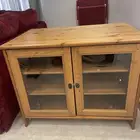 دولاب ايكيا تلفزيون خشب طبيعي