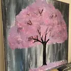 لوحه فنيه. رسم يد