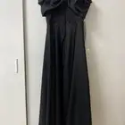 فستانين أسود جديد استخدام مرة مقاس سمول