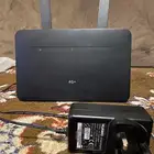 راوتر اسود واي فاي وسلك